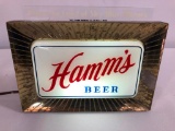 Hamm's Beer Cash Register Light Sign Starburst Design