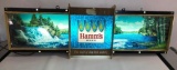 Hamm's Beer Panoramic Rippler Waterfall Lighted Sign