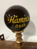 Hamm's Dark Beer Knob Style Tap Handle