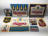 Lot of 9, Hamm's Beer Patches