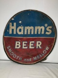 Rare Hamm's Beer Smooth and Mellow Canvas Tire Cover