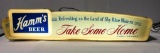 Hamm's Beer - Take Some Home - Lighted Beer Sign