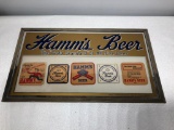 Hamm's Beer The Gold Standard of All Fine Beer Coaster Display