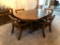 American of Martinsville Dining Room Table, 6 Chairs , 2 leaves, Very High Quality & Heavy Duty