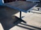 Restaurant Table, Laminate Wood Look Top, 36in x 36in x 31in Tall, Single Pedestal Base, NICE, Clean