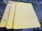 Lot of 3, San Jamar NSF Cutting Boards, Yellow, See Pickup Note Below