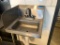 Stainless Steel Hand Sink, Located in Front of House, BK Resources, Model: BKHS-D-1410-SS-P-G