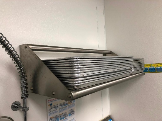 Regency Model: 600STR42KD Wall Mount NSF Shelf, Rod Style to Hang or Use as Shelf