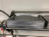 Lot of 12 Full Size Aluminum Sheet Pans, 18in x 26in ea