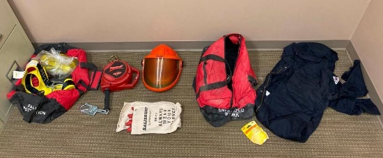 Rebel Protecta Model 3590500 33' Safety Retracting Lifeline and all Other Safety Eqip.