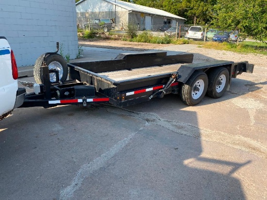 2014 DuoLift Tilt Bed Trailer, 16ft x 6ft, GVRW: 12,500lbs Model: PT1210214 Tandem Axle Tilt