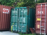 40 Foot Conex Storage Container, Steel