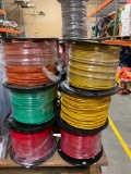 9,500 ft - Number 12 Wire, Both Solid/Stranded, Blue, Red, Black, White, Orange, Yellow 19 Rolls