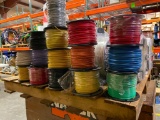 7,500 ft- Number 12 Solid Wire, 15 Rolls, Red, Purple, Blue, Yellow, Orange, Black