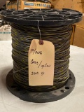 2,500 Ft, No. 12 AWG Grey/Yellow, Stranded Copper Insulated Wire