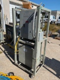 Portable Job Site Power Stations, Casters 1 Transformer and 2 Load Centers, 277/80v