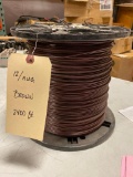 2,400 Feet, No. 12 AWG Brown Stranded Copper Insulated Wire THHN