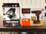 Schumacher Power Converter 750 Watts / Black & Decker 20V Drill/Driver