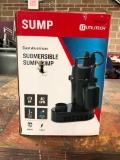 Cast Aluminum Submersible Sump Pump