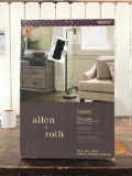 Allen + Roth Tapsley Floor Lamp Oil-Rubbed Bronze Finish / Clear Glass Shd