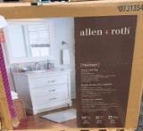 Allen + Roth Tennaby Vanity with Top / White Finish