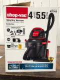 Shop Vac Wet/Dry Vacuum 4 Gallon / 5.5 Peak HP