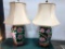 Matching Oriental Table Lamps