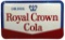 RC Royal Crown Cola, marked MCA 1961, self-framed embossed metal sign, Prof Restored cond, 40