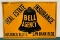 1950s Bell Agency Council Bluffs Real Estate / Insurance Tin Sign, SST, 19in x 13in