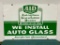 Porcelain Sign DSP A.I.D. Autoglass Installation Dealer Pittsburg Plate Glass Co. 36in x 24in