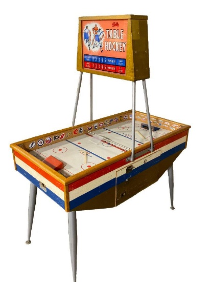 1962 Bally's Table Hockey Coin-Operated Game