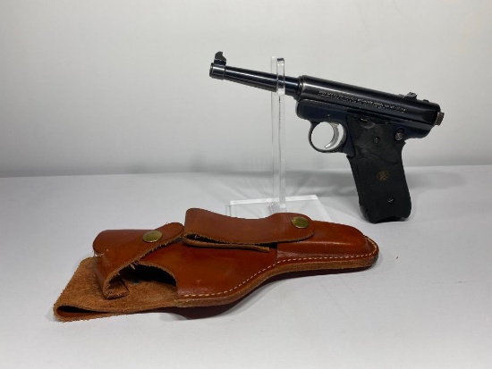 Ruger Model MK2 Cal .22 LR Pistol SN:18-43154 With Holster