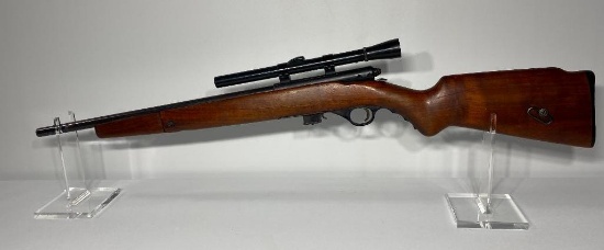Mossberg Model 142-A Cal .22 S-LR Bolt Action Rifle (Stock has been Cracked and Repaired)