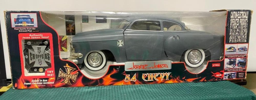 jesse james 54 chevy remote control car for sale
