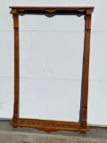 Antique Wooden Eastlake Style Brunswick, Balke, Collender Pool Cue Rack Approx. 36in x 56in