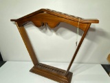 Custom Built Solid Wood Walking Stick or Cane Rack