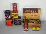 Lot of 8 Vintage Car Parts in Orig. Packaging, Some 2-Part Boxes, See Images for Details