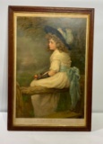 Early Pears Soap Framed Advertising Poster 