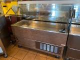 Duke Model: DPAH-4M M Economate Cold Food Portable Buffet, Refrigerated Salad Bar w/ Rolling Casters