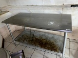 Stainless Steel Prep Table, 60in x 30in x 35in H