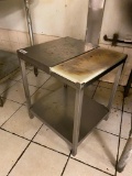 Stainless Steel Prep Table, 20in x 18in x 24in H