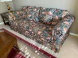 Floral Pattern Couch , 2 Occasional Chairs and Rug 8'x132