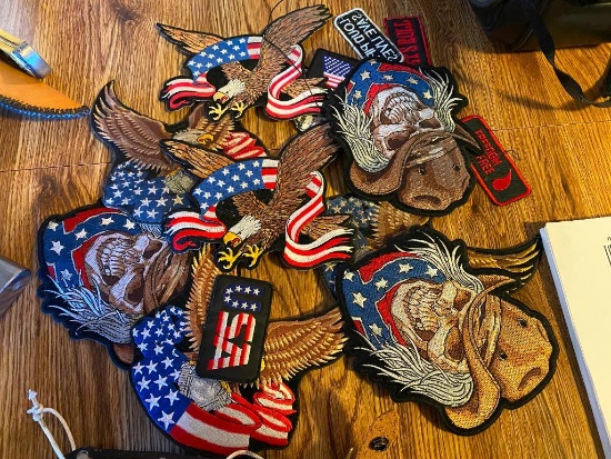 Misc. Biker and USA Themed Patches