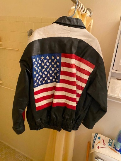 Oscar Piel 2XL USA Theme Jacket