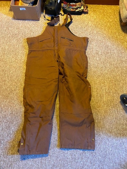 KEY Men's Insulated Overalls, Size 3XL
