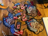 Misc. Biker and USA Themed Patches