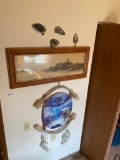 Lot of SW & Native Indian Items, Framed Print, Framed Puzzles