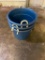 3 Big Blue Tubs w/ Rope Handles