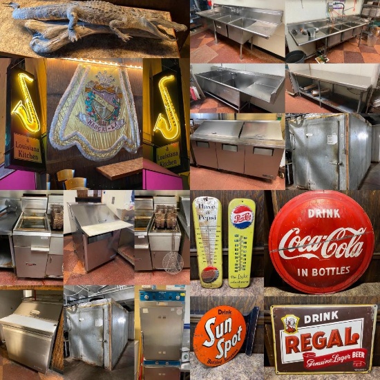 Jazz Louisiana Kitchen Online Liquidation Auction