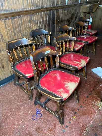 Restaurant Chairs, Solid Wood, Two Different Styles, 11 x's $